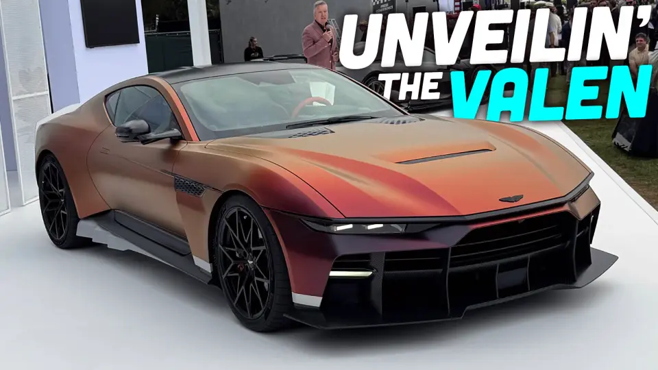 Aston Martin Valen: 150-Unit V12 Flagship Debuts at Monterey