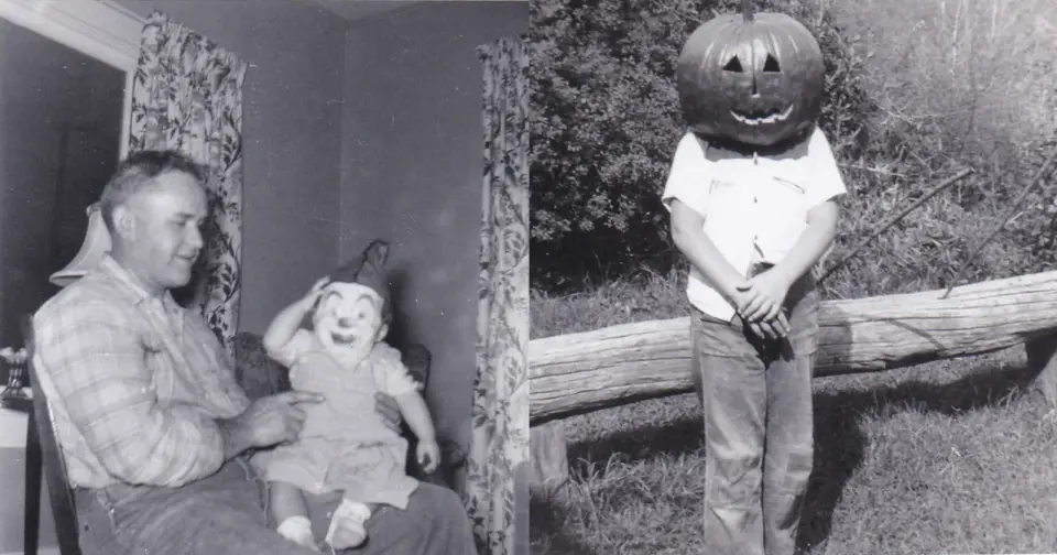 Mid-Century Halloween Costumes Reveal Eerie Vintage Aesthetic