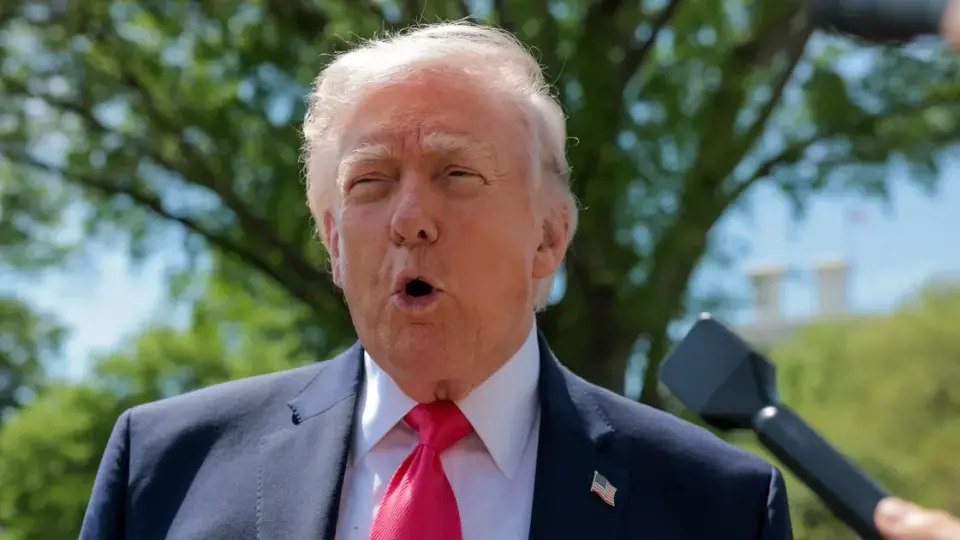 Trump Says His Voice Went Hoarse From Yelling at Iranians