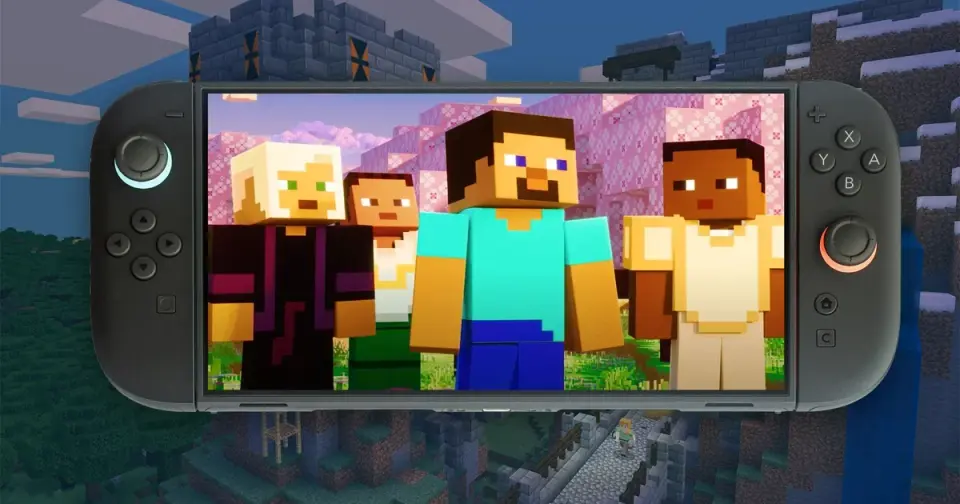 Minecraft Switch 2 lands on Oct 27 with paid upgrade for Switch 1 owners