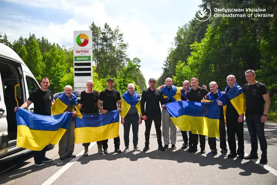 Ukraine frees seven civilians held by Russia for years after long prisoner swap