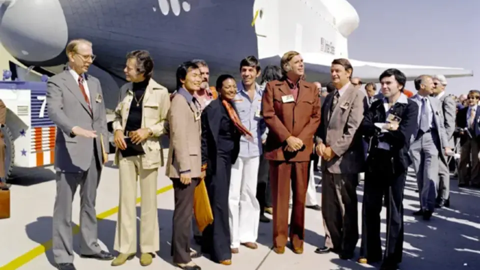 50 Years Ago: Star Trek Cast and NASA Celebrate the Rollout of Space Shuttle Enterprise