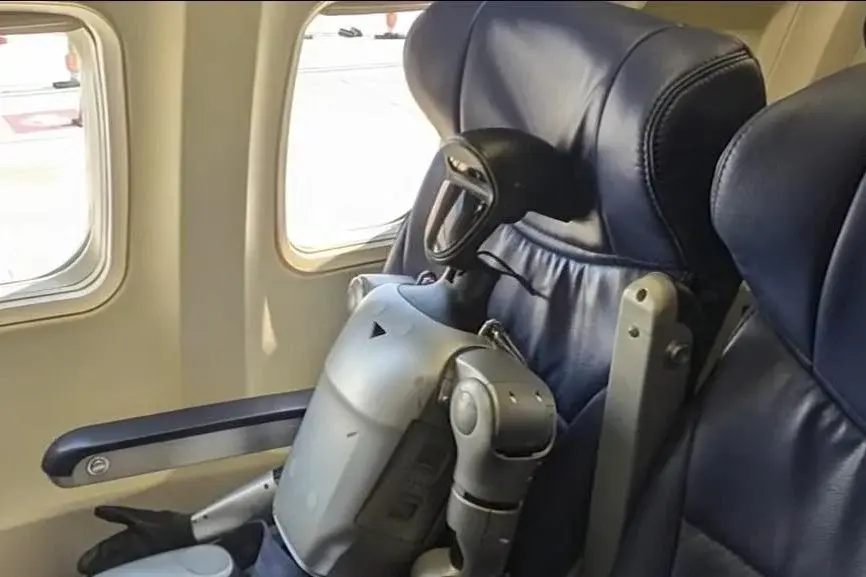 Robot passenger delays Southwest flight after battery confiscation