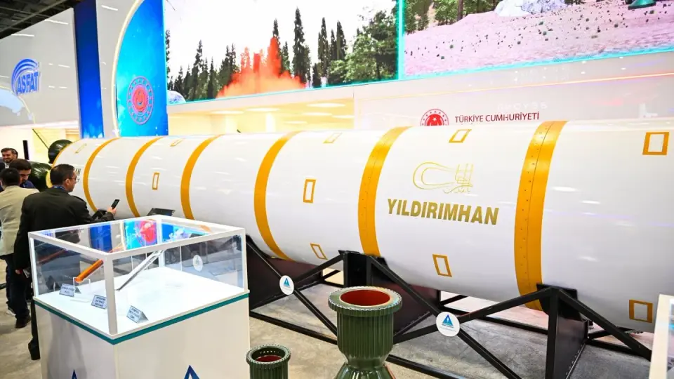 Turkey unveils first ICBM, Yildirimhan, at SAHA 2026 defense expo