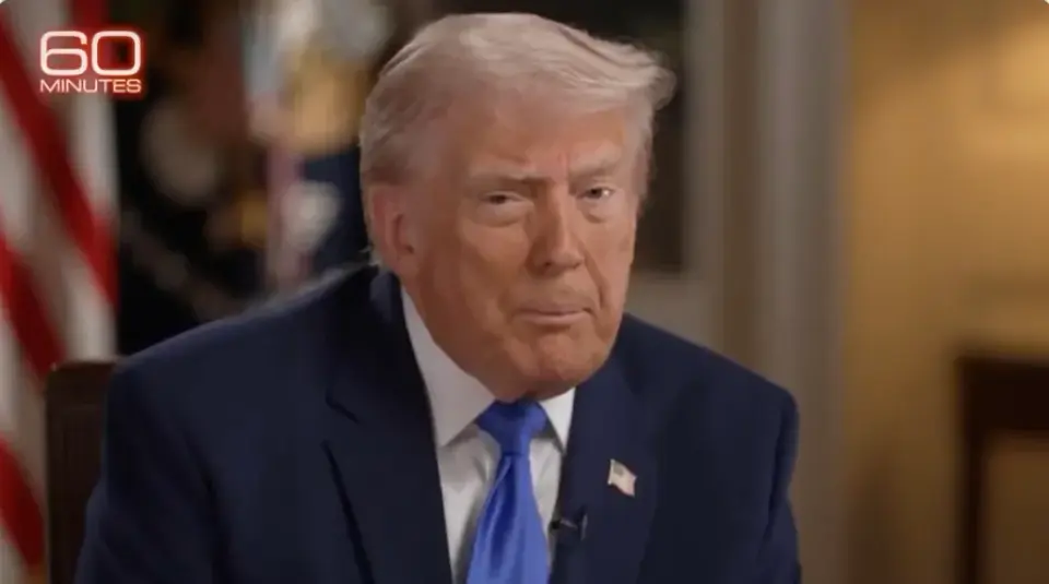 Trump Bristles as Norah O'Donnell Reads Suspect's Manifesto on 60 Minutes