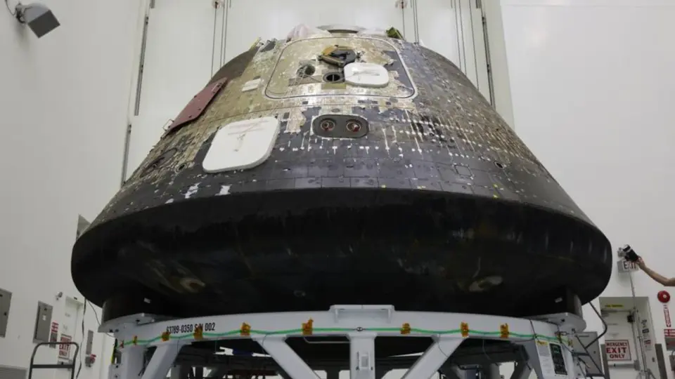 Charred Orion Hull: Artemis 2’s fiery ride home