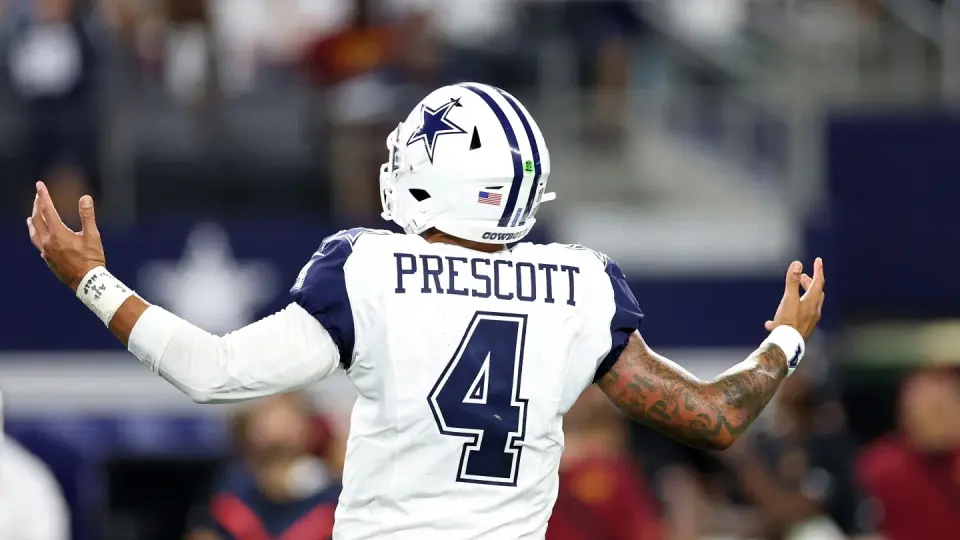 Prescott defends 'GOTI' ambition despite Cowboys' 12th-ranked yardage