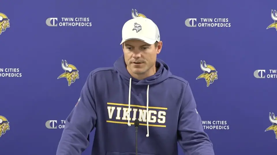 Vikings Coach O'Connell Addresses Injury Status and Defensive Line Impact Ahead of Saints Matchup