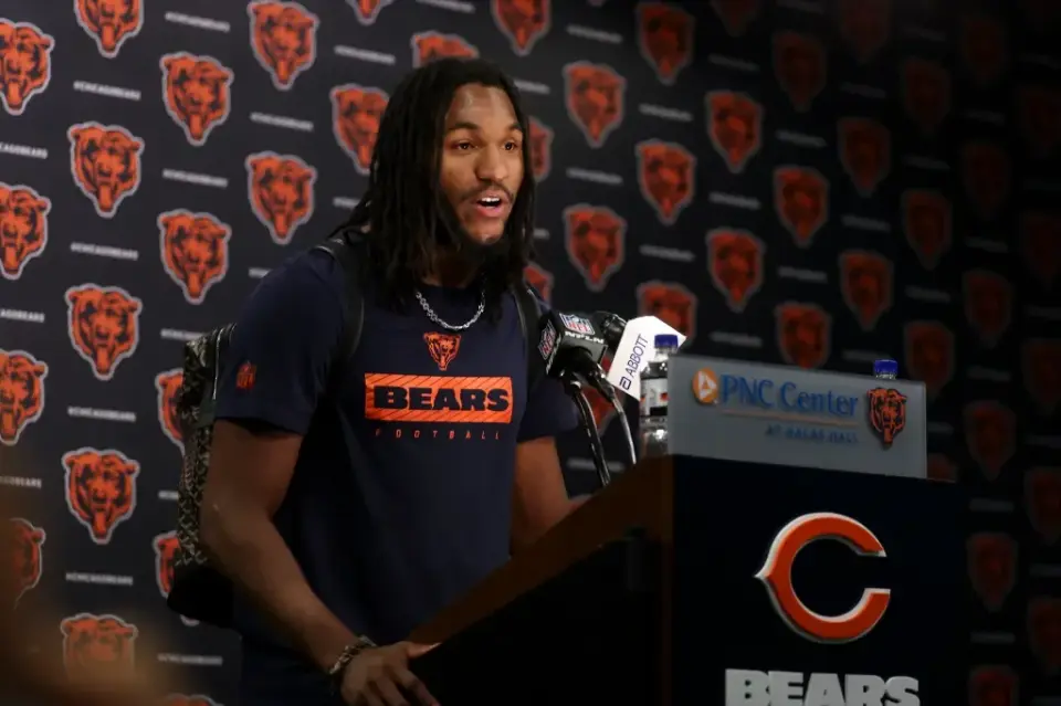 Bears coach bets on Luther Burden’s breakout in Year 2