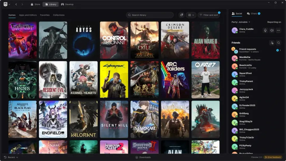 Epic's AI-built launcher preview arrives with Linux support and speed claims