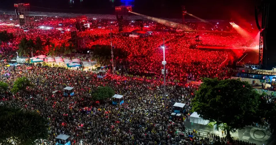 Shakira Rocks Rio's Copacabana Beach for Free Show Draws 2 Million