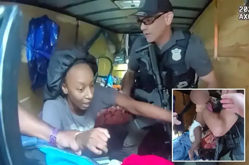 Bodycam captures dramatic rescue of two girls from alleged fake babysitter in Atlanta
