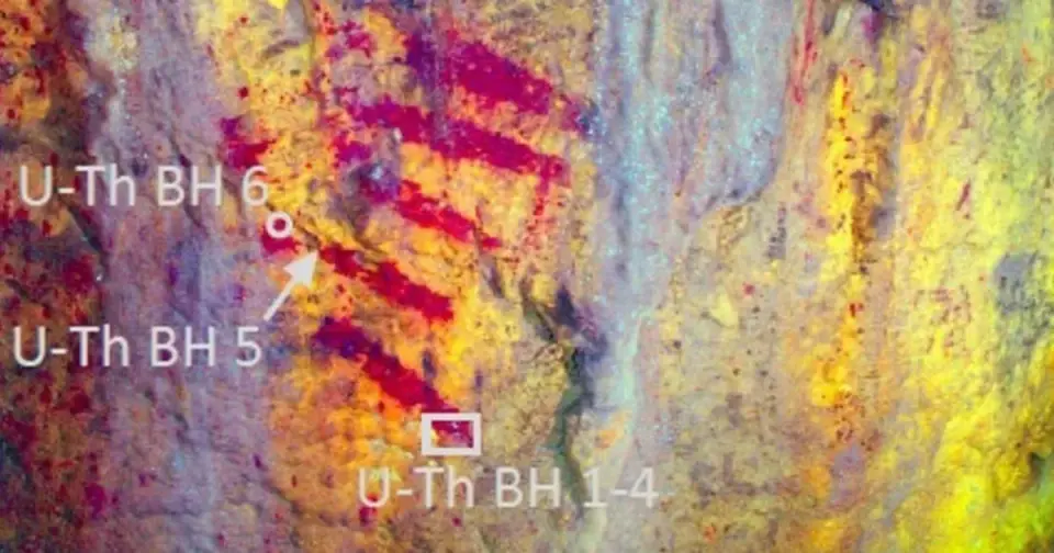 Red Cave Stripes in Wales Redefine Britain's Oldest Known Art at 17,100 Years