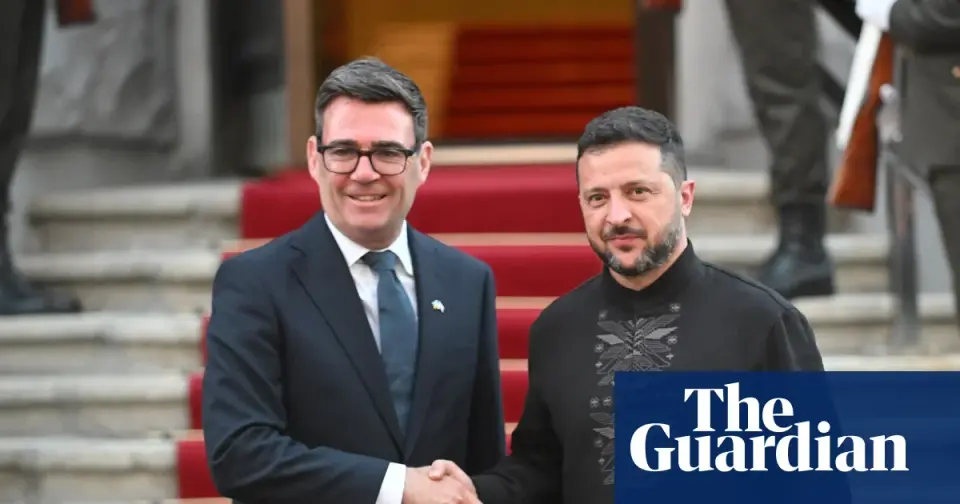 Burnham hosts Zelenskyy to counter Trump's pressure on Ukraine