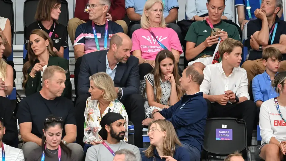 Duke of Edinburgh Sparks Warm Moment with Princess Charlotte at Glasgow Games
