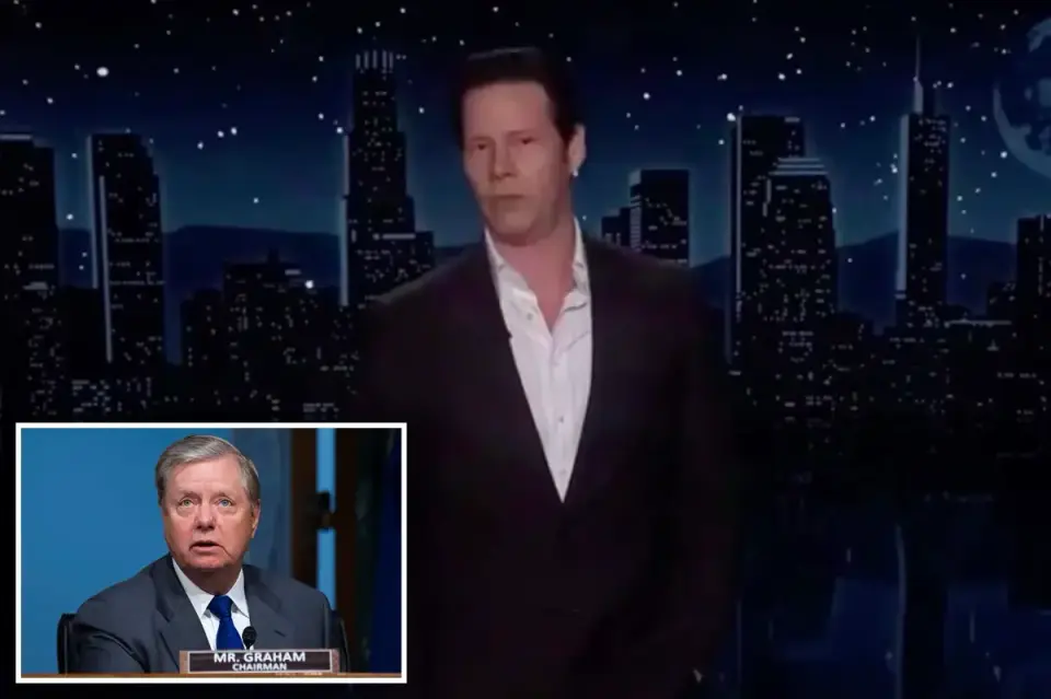 Kimmel Guest Host Pokes Fun at Lindsey Graham's Death, Teasing the Show's Return to Air