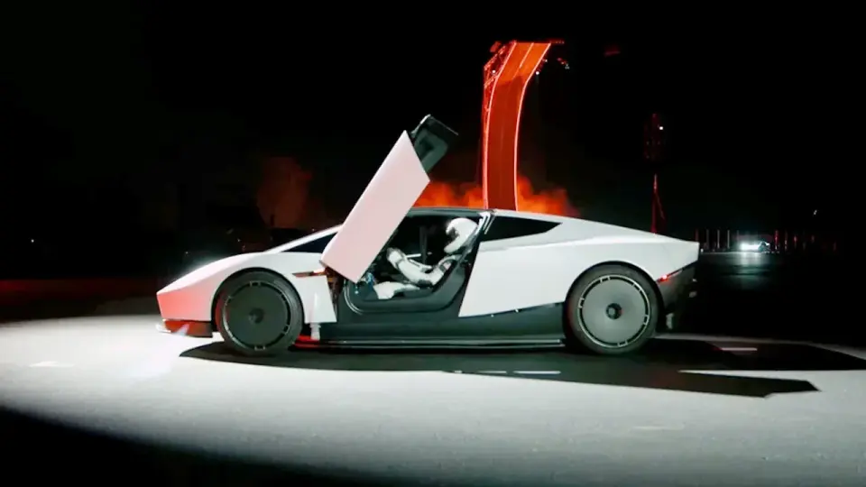 Tesla's Roadster Flies and Flips at Texas Reveal, but Production Still Years Away