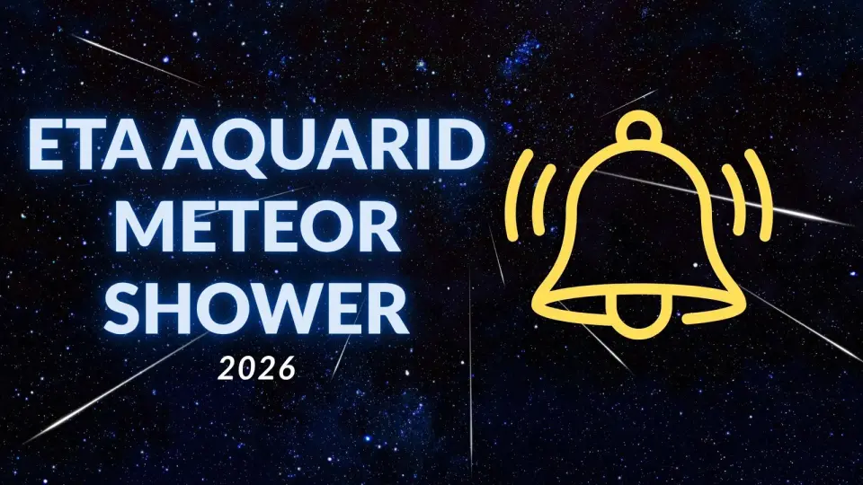 Eta Aquarid 2026: Predawn meteor peak amid a bright Moon and horizon-wide viewing
