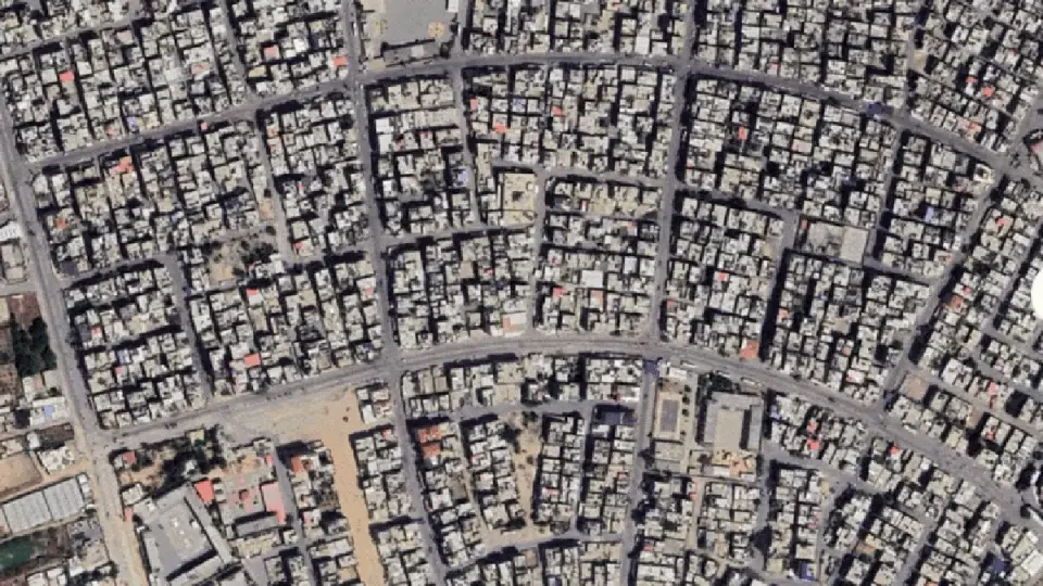 Satellite imagery reveals 82% of Gaza's structures damaged as war enters third year