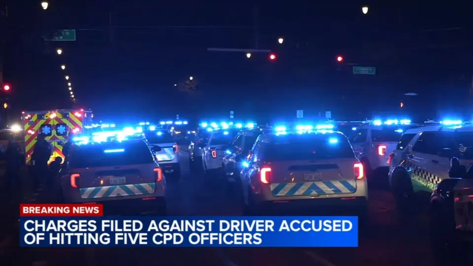 18-year-old charged after ramming five CPD officers during West Side after-prom chaos