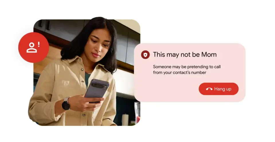 Google’s Phone app flags AI-impostor calls from your contacts