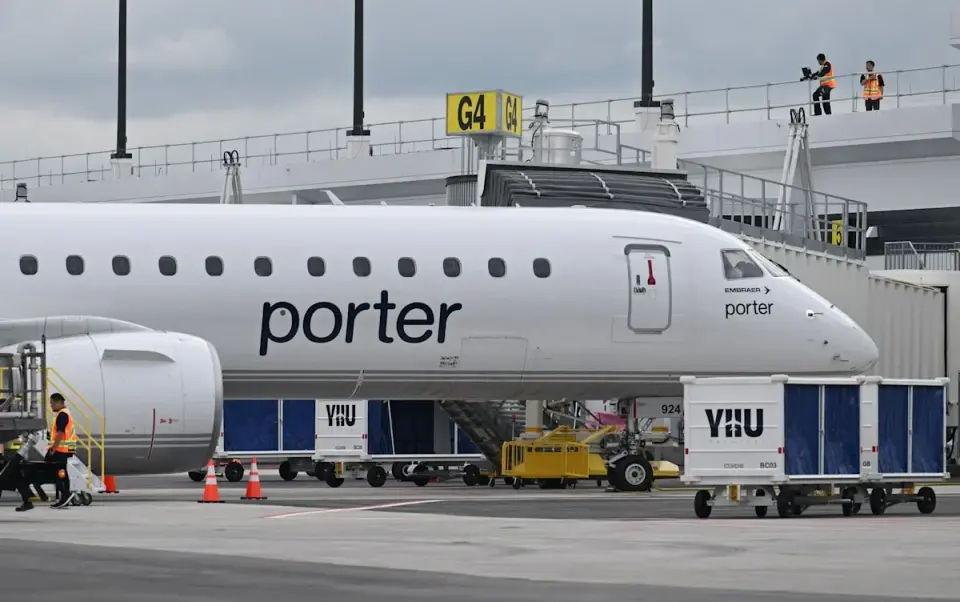 Seatbelt Standstill Forces Porter Flight Back to Gate and Cancellation