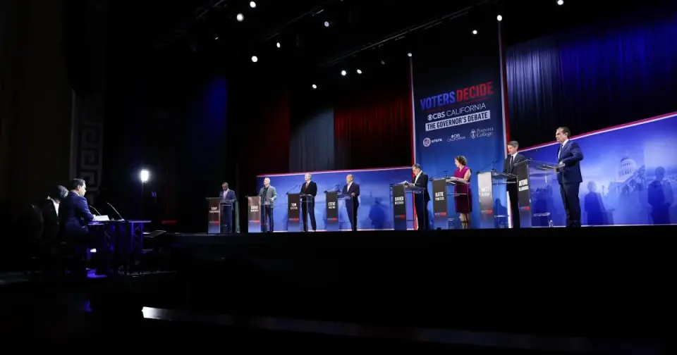 Becerra rises as eight-way Pomona debate tests California voters