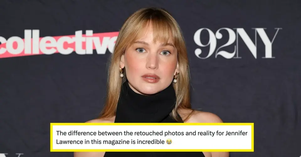Jennifer Lawrence’s Cut Cover Sparks Debate Over Digital Retouching vs. Cosmetic Reality