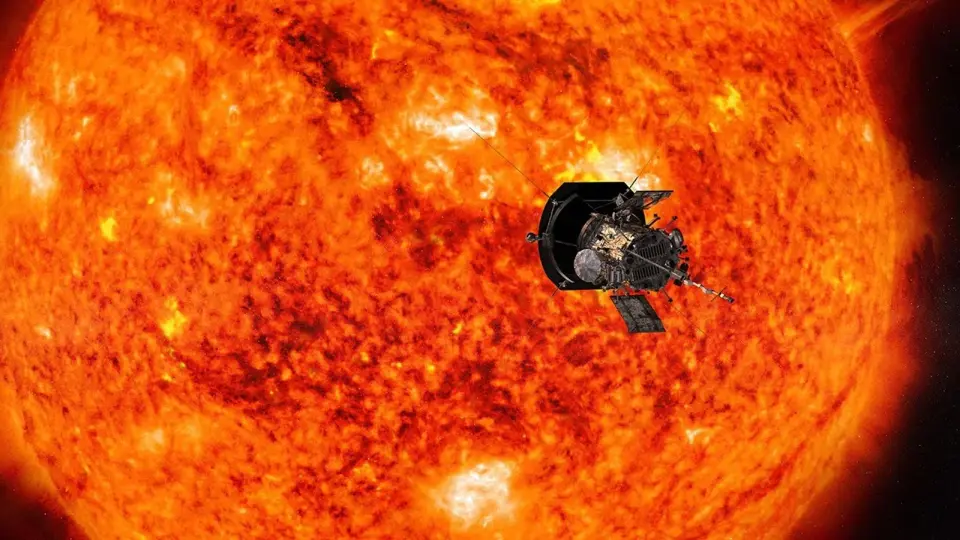 Parker Solar Probe Surges Near the Sun Behind Ultra-Light Heat Shield