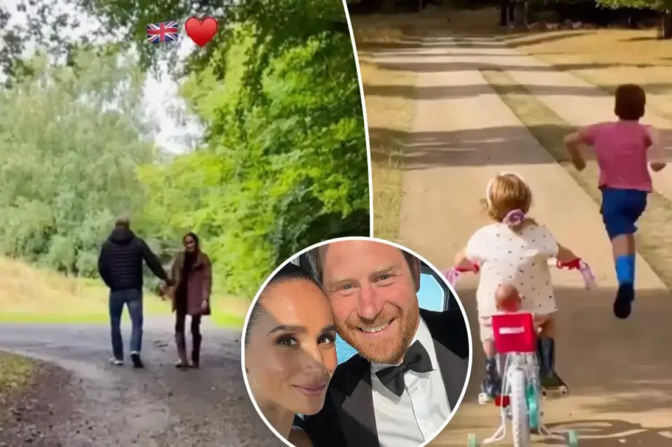 Meghan Markle shares first UK family clips as Charles confirms Sussexes are 'private citizens'