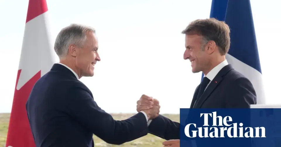 Macron and Carney Forge Strategic Alliance in Saint-Pierre to Counter US Pressure