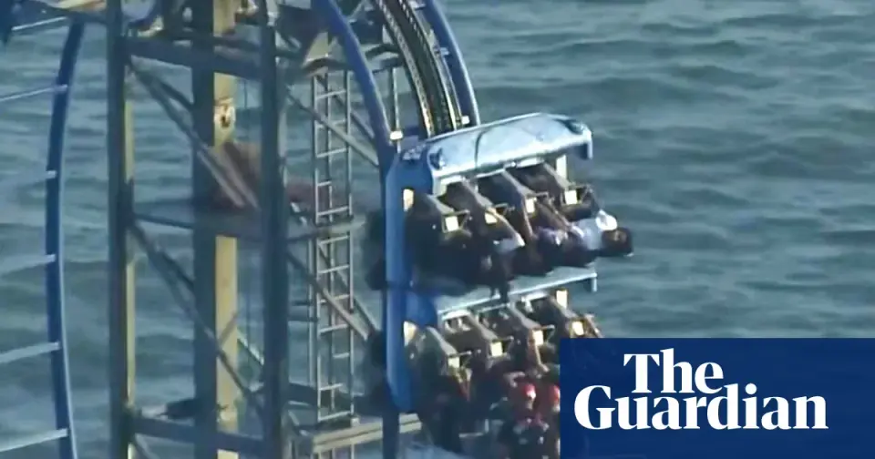 Eight Students Rescued After Being Stranded on Galveston's Iron Shark Rollercoaster