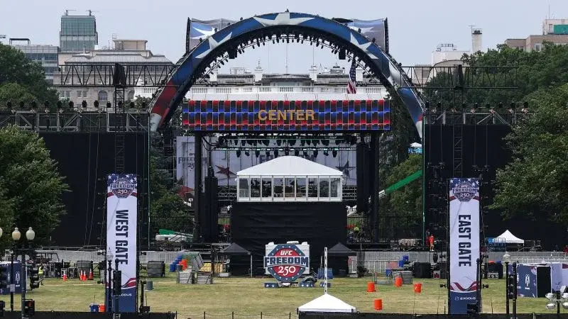 White House UFC extravaganza costs $60M, tests White House logistics