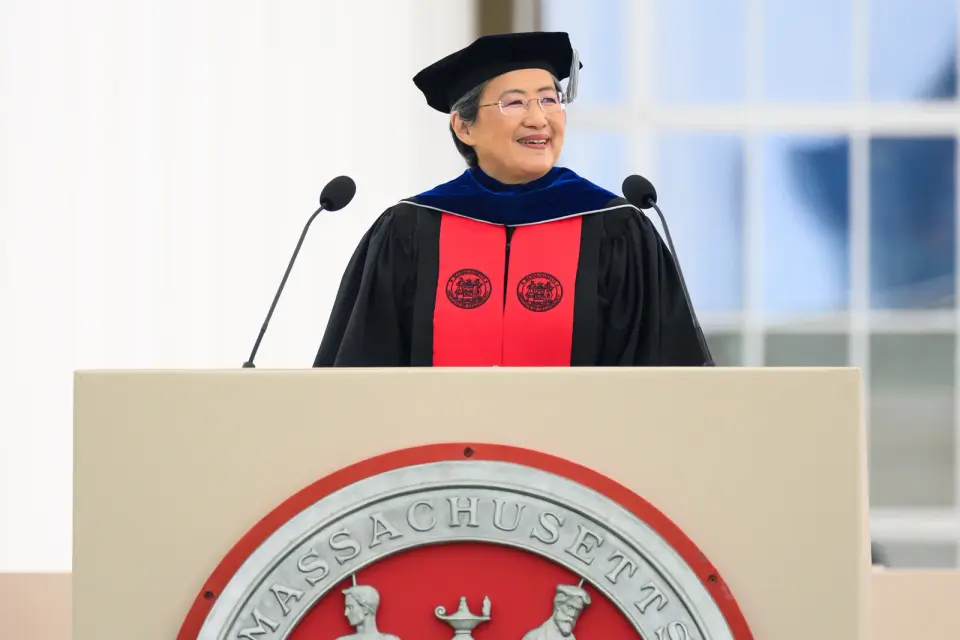 Engineer's instinct: Lisa Su urges MIT graduates to tackle hard problems together in the AI era