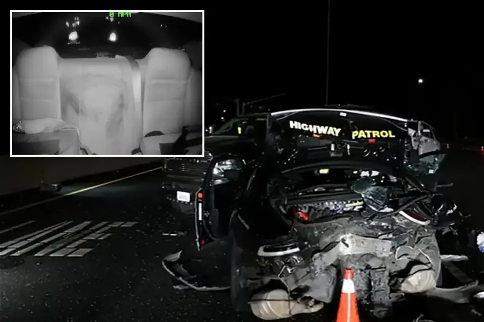 Sleeping Tesla Driver Plows Into CHP Cruiser on I-80, Seriously Injuring Two Officers