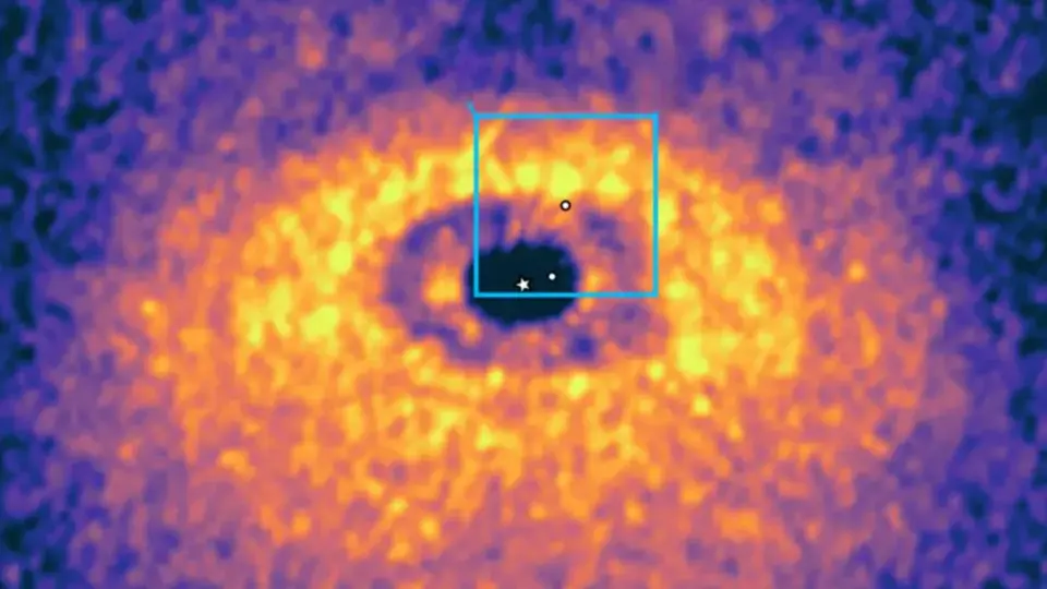 ALMA Captures First Direct Evidence of Gas Swirls Around Forming Twin Planets