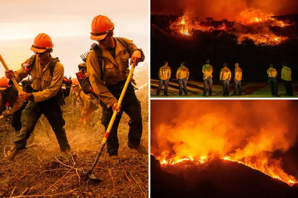 Plaskett Fire swells near Big Sur as Highway 1 closes
