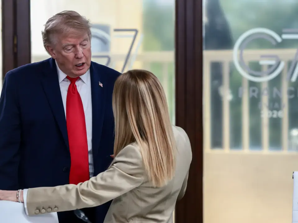Trump accuses Meloni of seeking G7 photo ops to boost popularity, widening Italy row