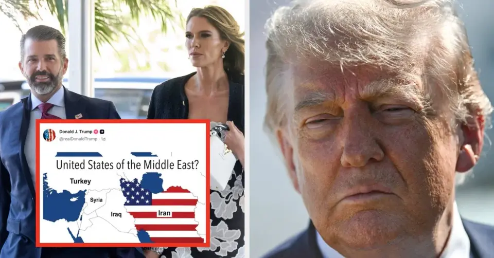 Trump Skips Son’s Wedding to Post 16 Updates on Truth Social
