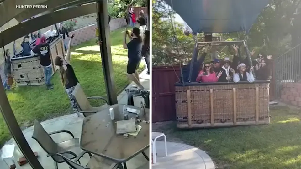 Temecula Backyard Landing: Balloon With 13 Aboard Touches Down Safely