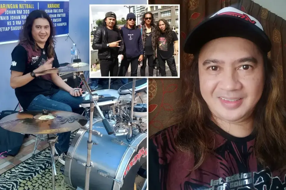 Malaysian drummer dies on stage during Teruntum Rock Festival
