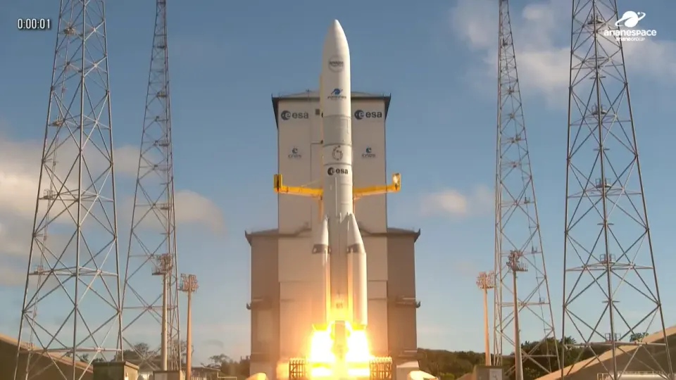 Ariane 6 lifts 36 Amazon Leo satellites, setting a new payload record