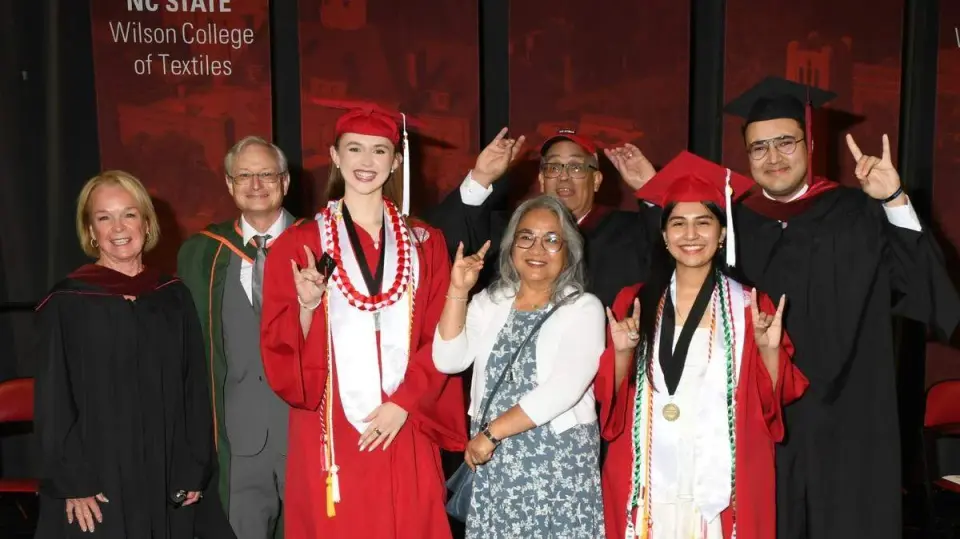 Donor Covers Final-Year Debt for NC State's Wilson College of Textiles Grads
