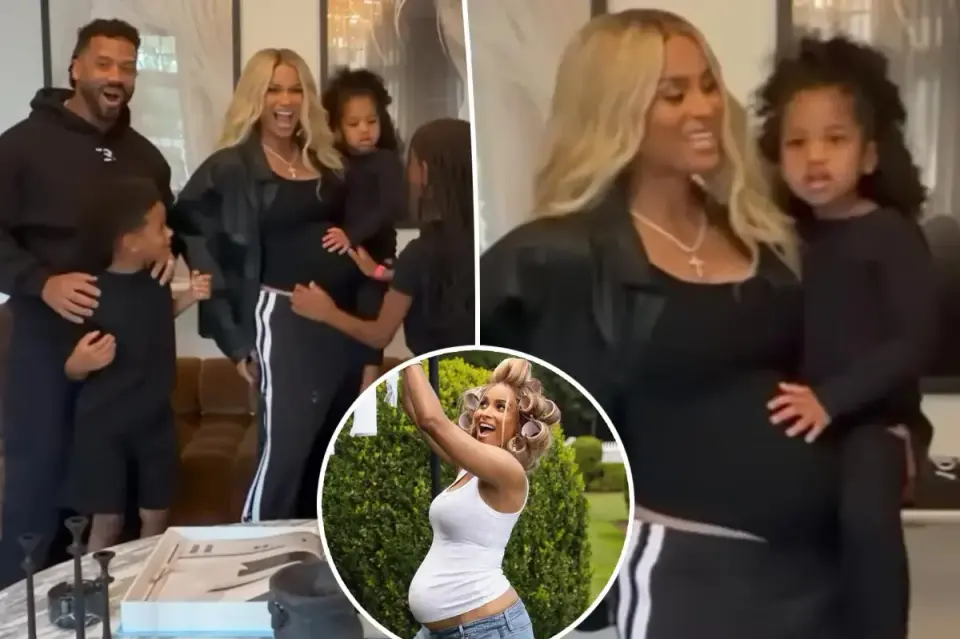 Ciara and Russell Wilson Reveal Fifth Baby in Sweet Family Video