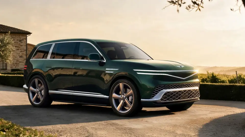 Genesis Unveils GV90: A 660-HP Electric Flagship with Coach Doors
