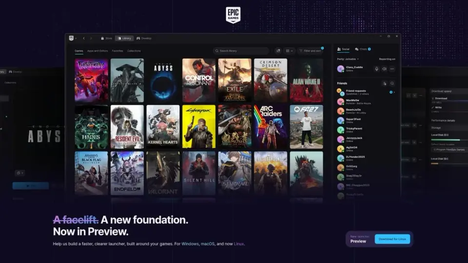 Epic Games Unveils AI-Generated Launcher and Linux Anti-Cheat Overhaul