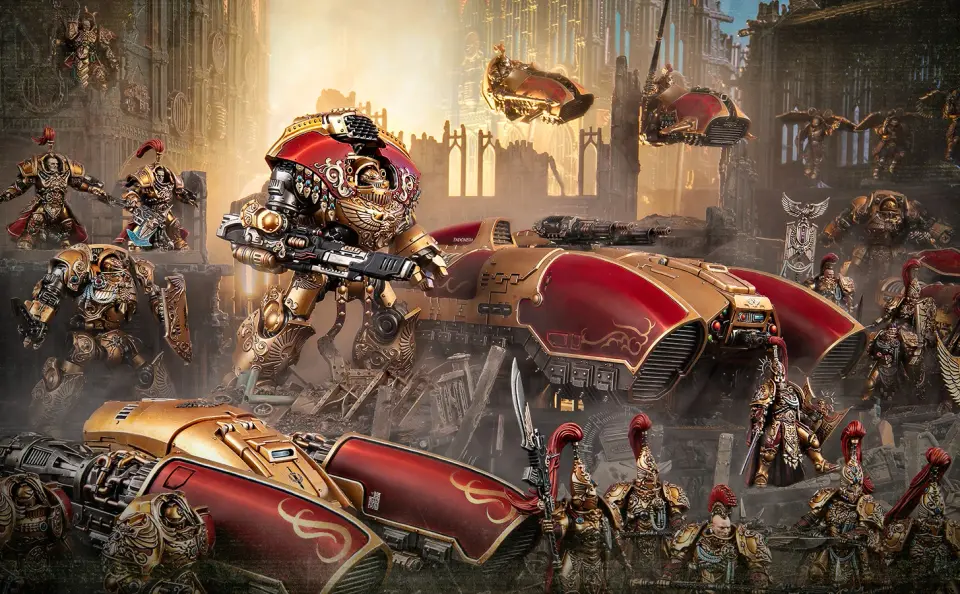 Games Workshop Reveals New Adeptus Custodes Datasheets for Warhammer 40,000
