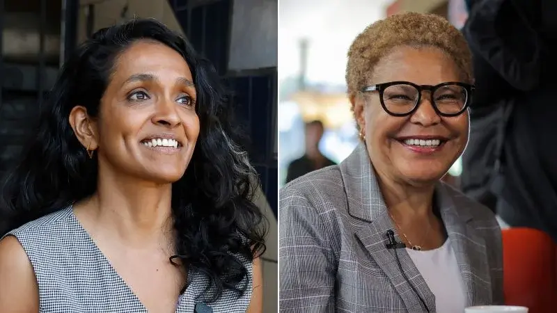 Raman edges Pratt in LA mayoral primary, advances to face Bass in November