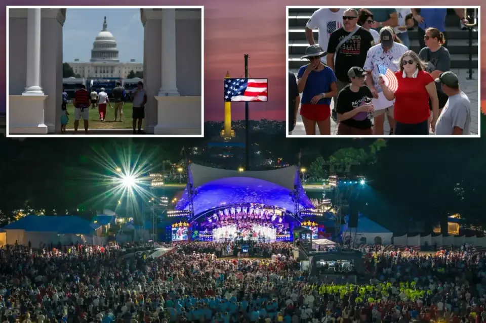 Extreme DC Heat Pauses National Mall Fair as July 4 Festivities Begin