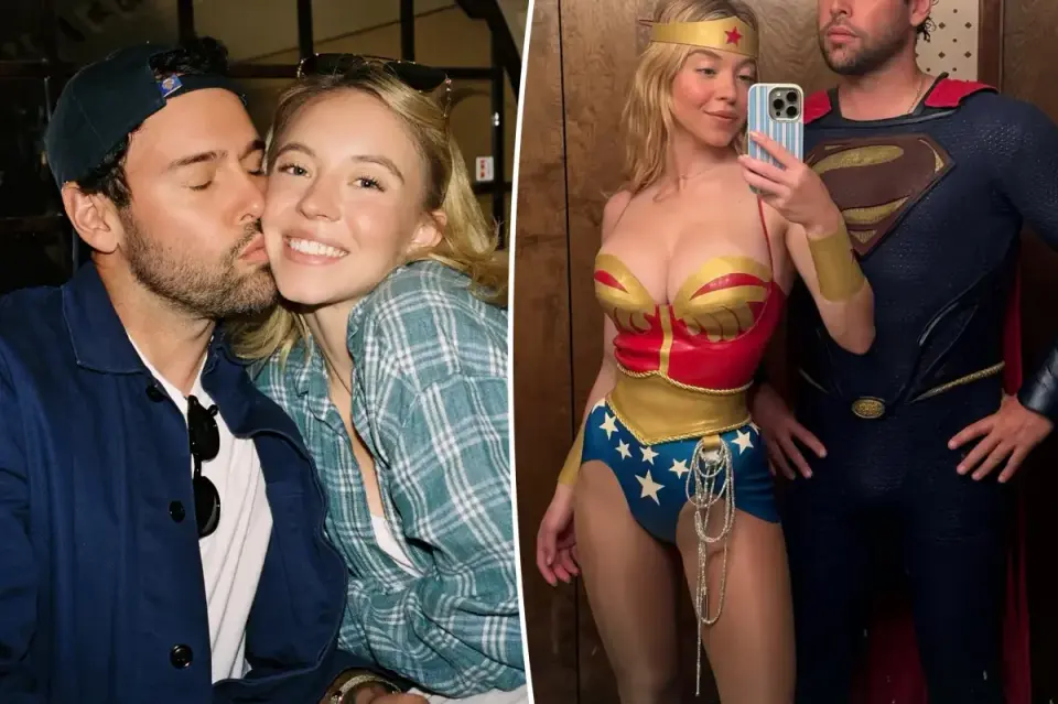 Sydney Sweeney Channels Wonder Woman as Scooter Braun Dons Superman on Vacation